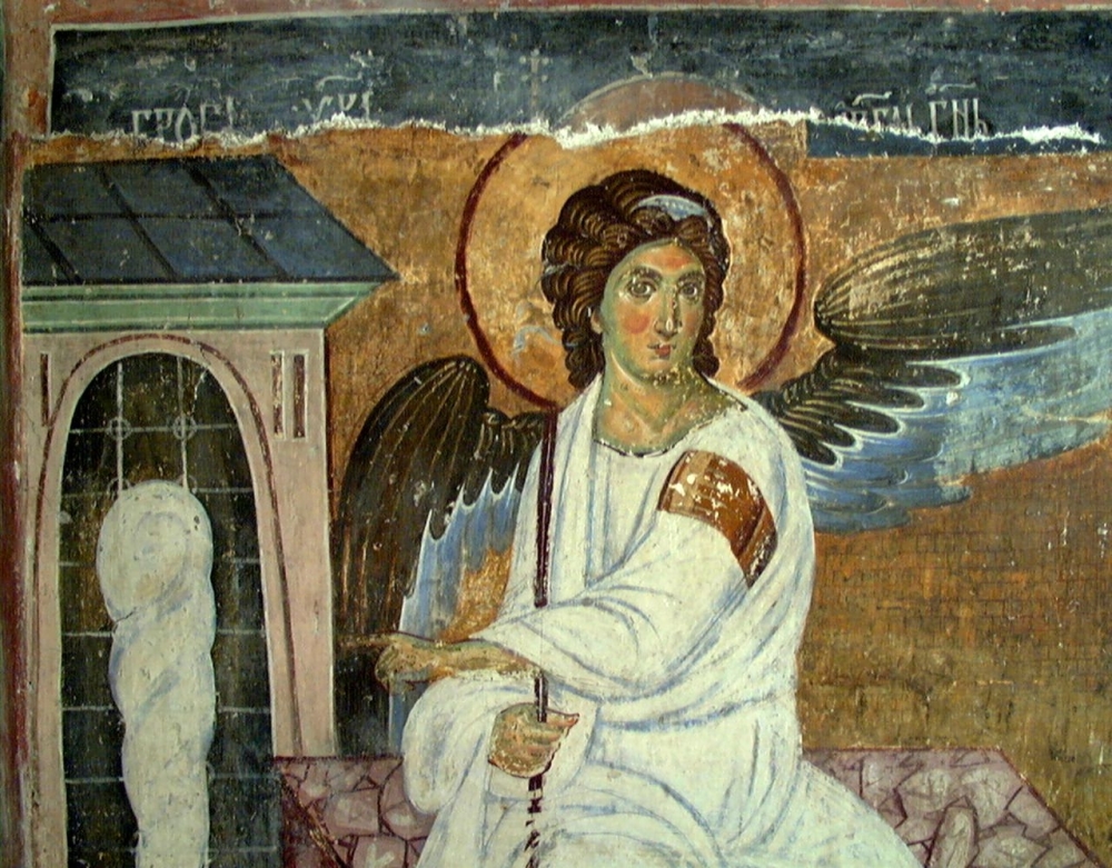 Beli anđeo, Mileševa
